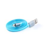 Cabo Flat`Posher Lightning para USB 1M Colorful Azul 28_12_0_U