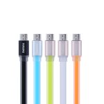 Cabo Flat Posher Micro USB para USB Celular 1M Colorful Laranja 38_16_0_U